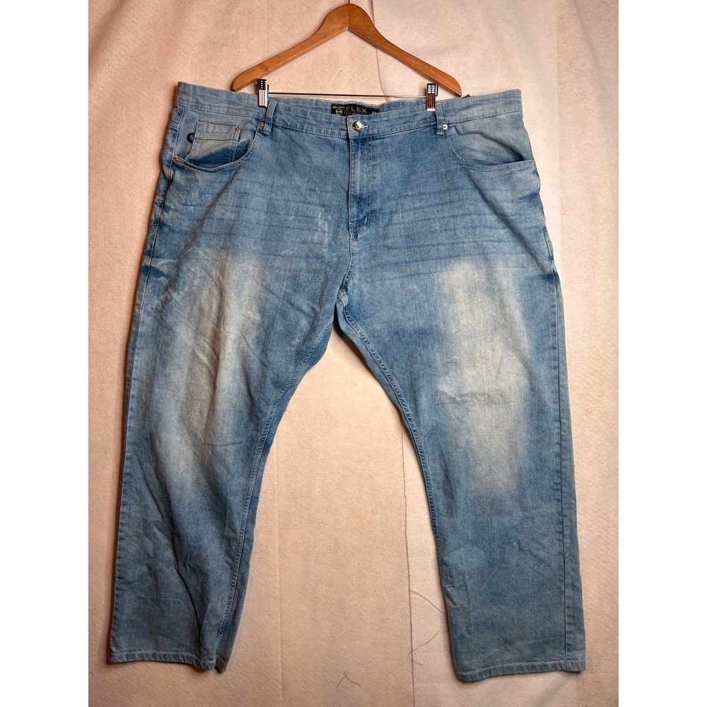 Southpole Flex The Movement Mens Light Wash Straight Leg‎ Jeans Size 48x32